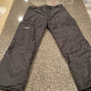 SkiGear Men’s Snow Pants, Black